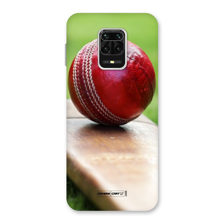 Cricket Bat Ball Back Case for Redmi Note 9 Pro