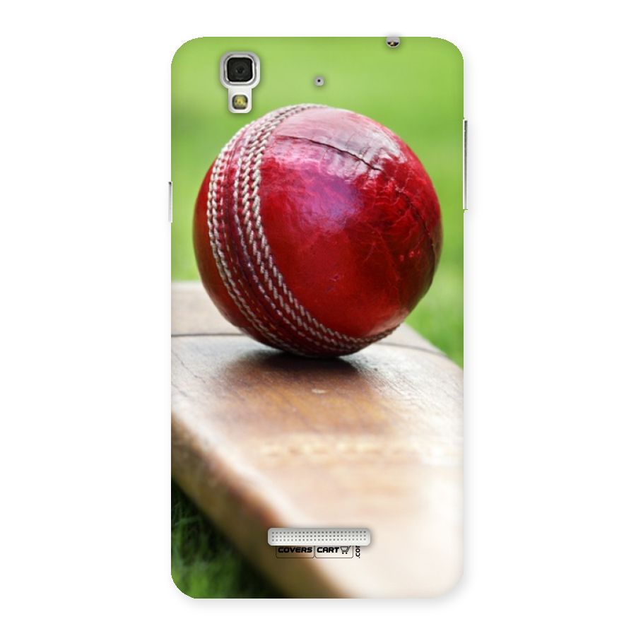 Cricket Bat Ball Back Case for YU Yureka Plus