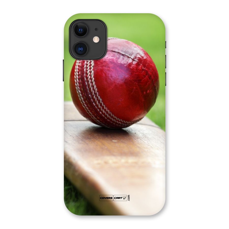 Cricket Bat Ball Back Case for iPhone 11
