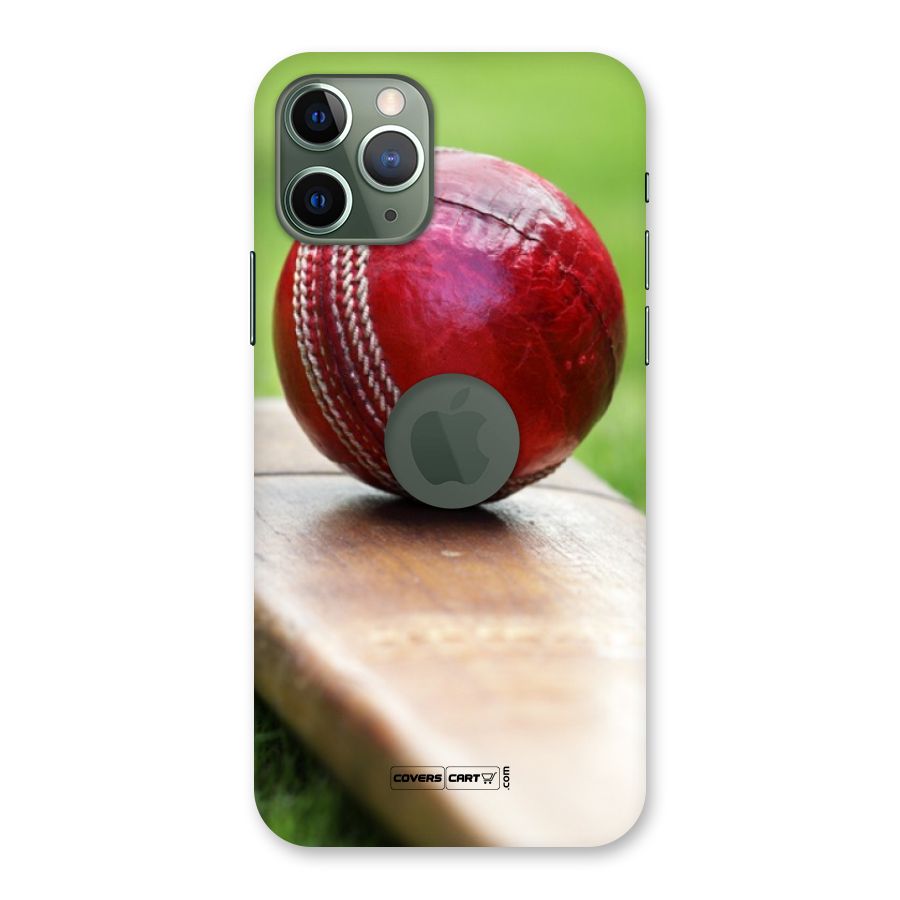Cricket Bat Ball Back Case for iPhone 11 Pro Logo  Cut