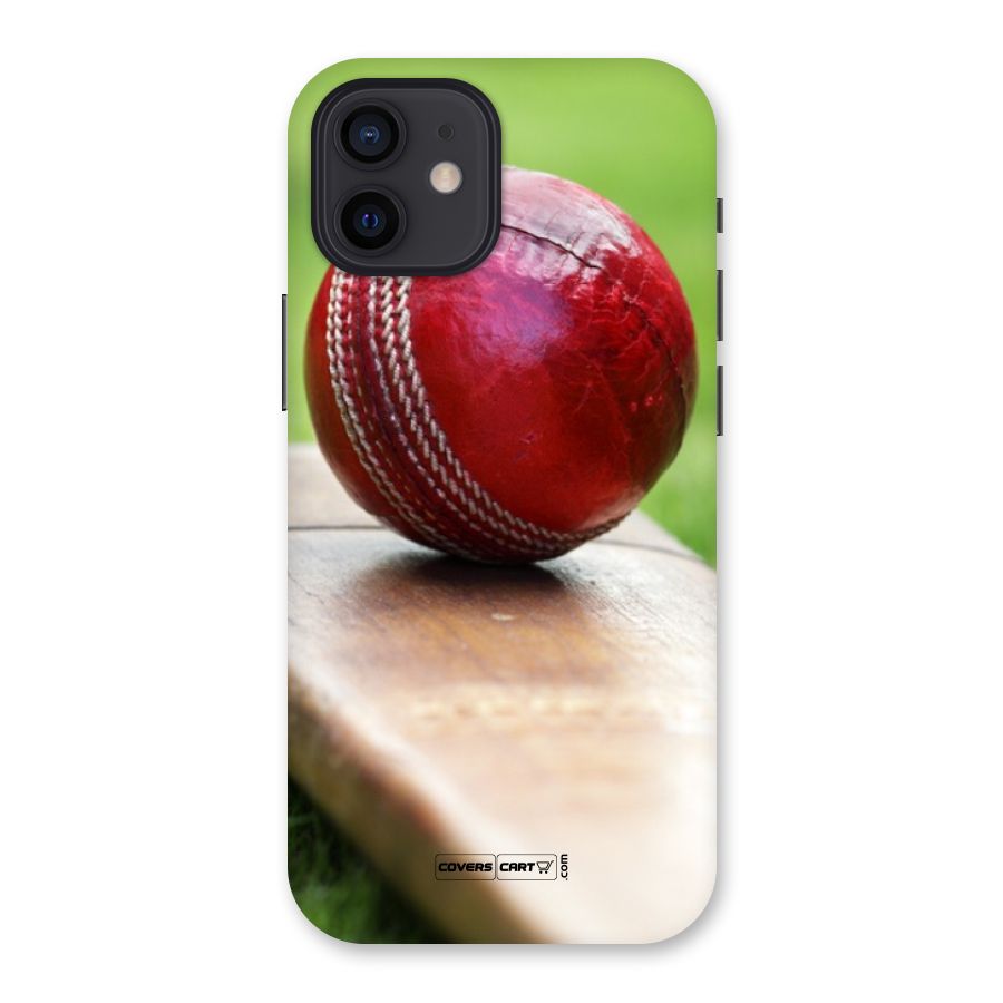 Cricket Bat Ball Back Case for iPhone 12