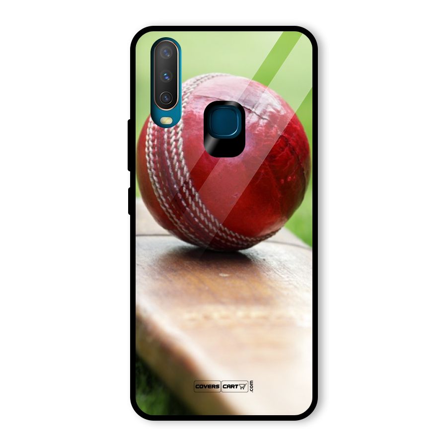 Cricket Bat Ball Glass Back Case for Vivo Y15