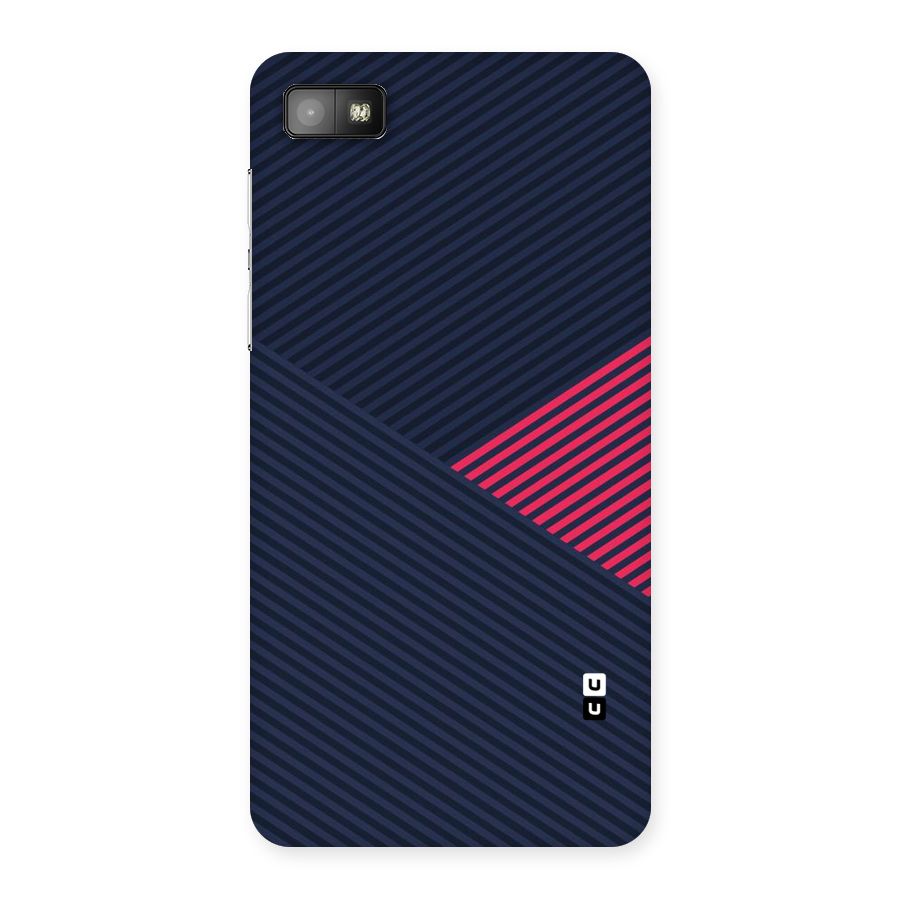 Criscros Stripes Back Case for Blackberry Z10