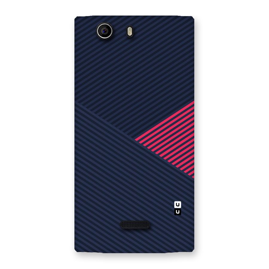 Criscros Stripes Back Case for Canvas Nitro 2 E311