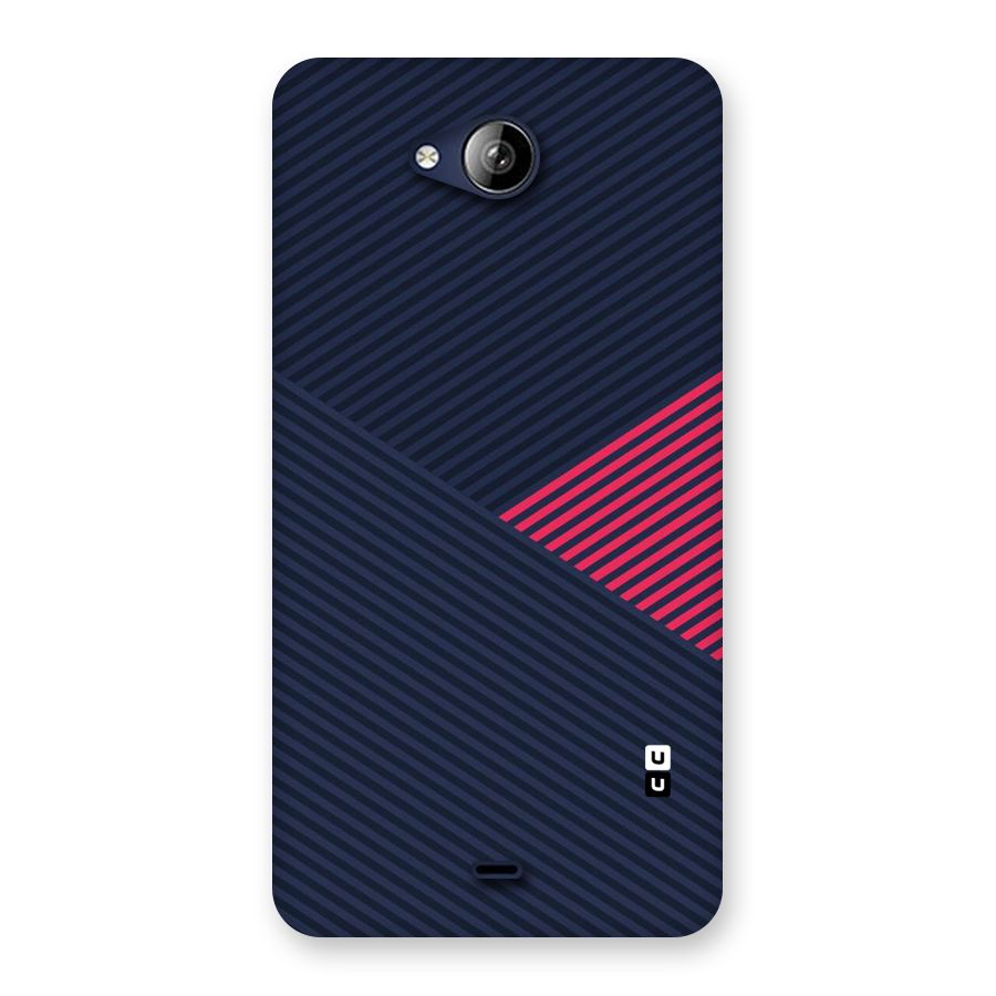 Criscros Stripes Back Case for Canvas Play Q355