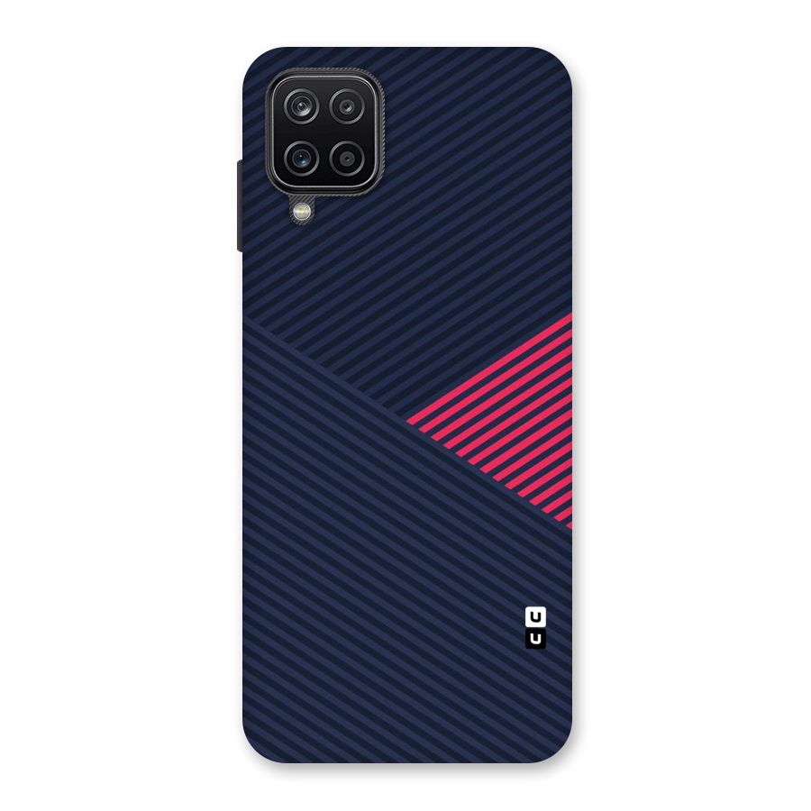 Criscros Stripes Back Case for Galaxy A12