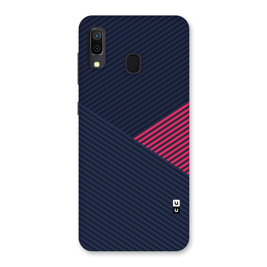 Criscros Stripes Back Case for Galaxy A20