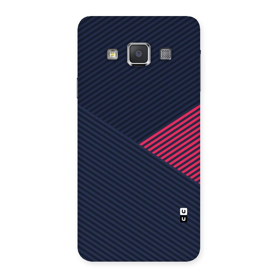 Criscros Stripes Back Case for Galaxy A3