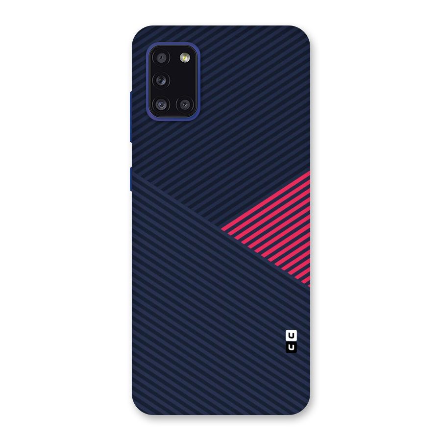 Criscros Stripes Back Case for Galaxy A31