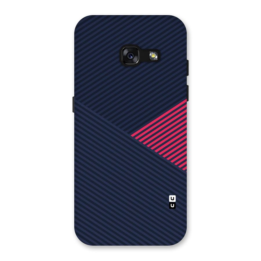 Criscros Stripes Back Case for Galaxy A3 (2017)