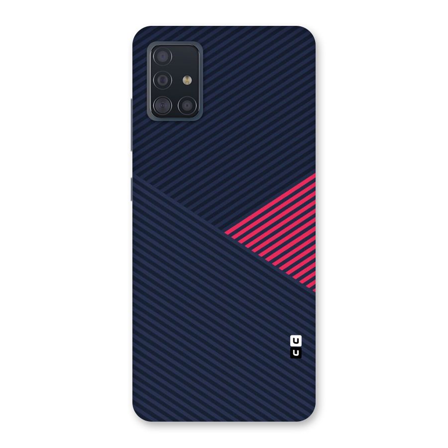 Criscros Stripes Back Case for Galaxy A51
