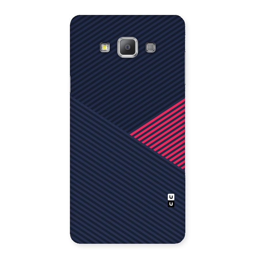 Criscros Stripes Back Case for Galaxy A7