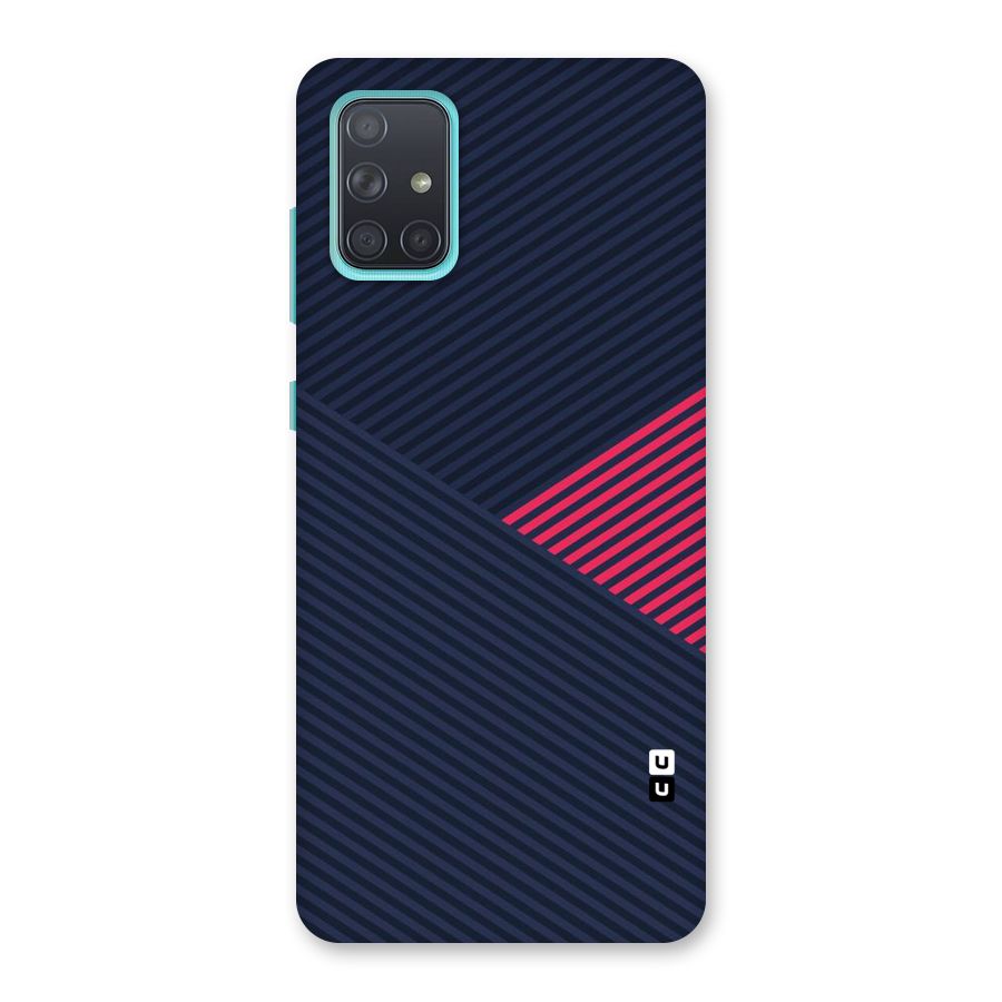 Criscros Stripes Back Case for Galaxy A71