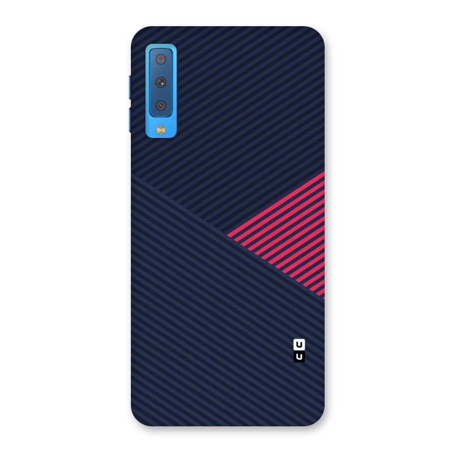 Criscros Stripes Back Case for Galaxy A7 (2018)