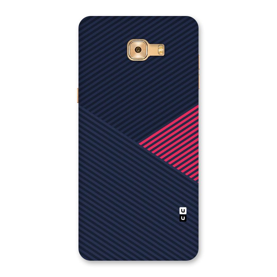 Criscros Stripes Back Case for Galaxy C9 Pro