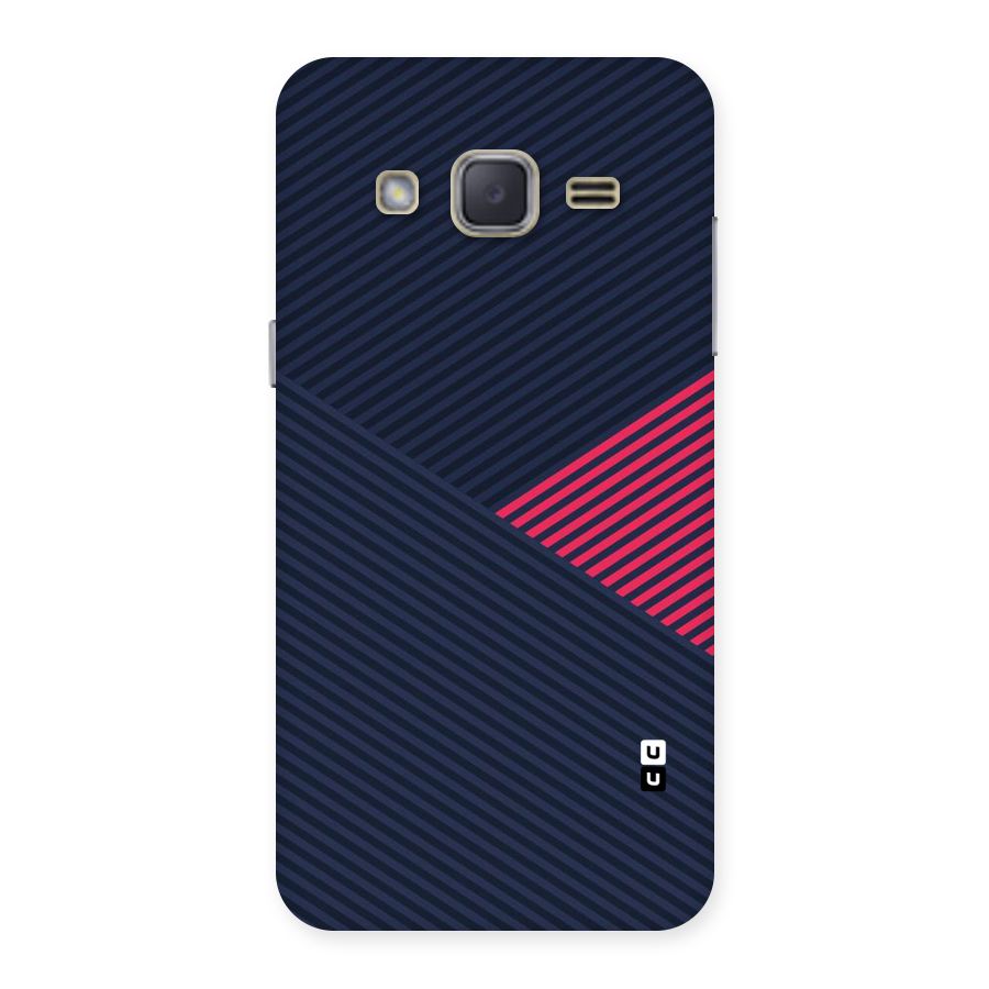 Criscros Stripes Back Case for Galaxy J2