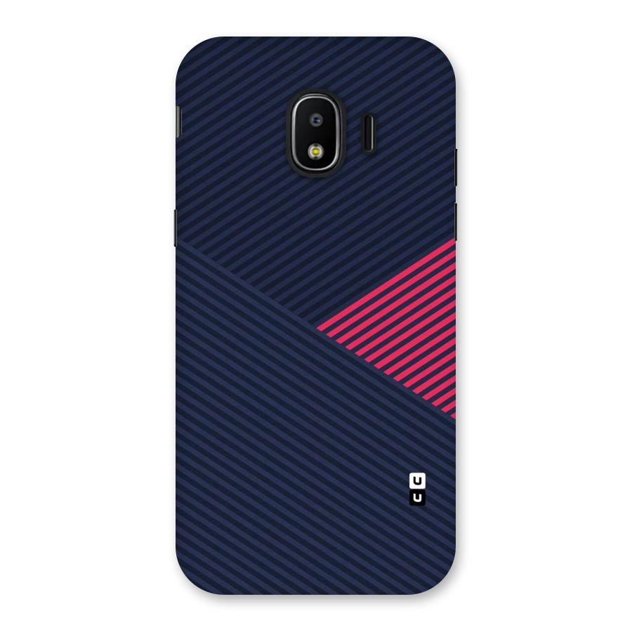 Criscros Stripes Back Case for Galaxy J2 Pro 2018