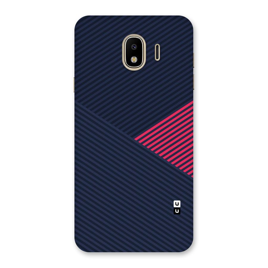 Criscros Stripes Back Case for Galaxy J4