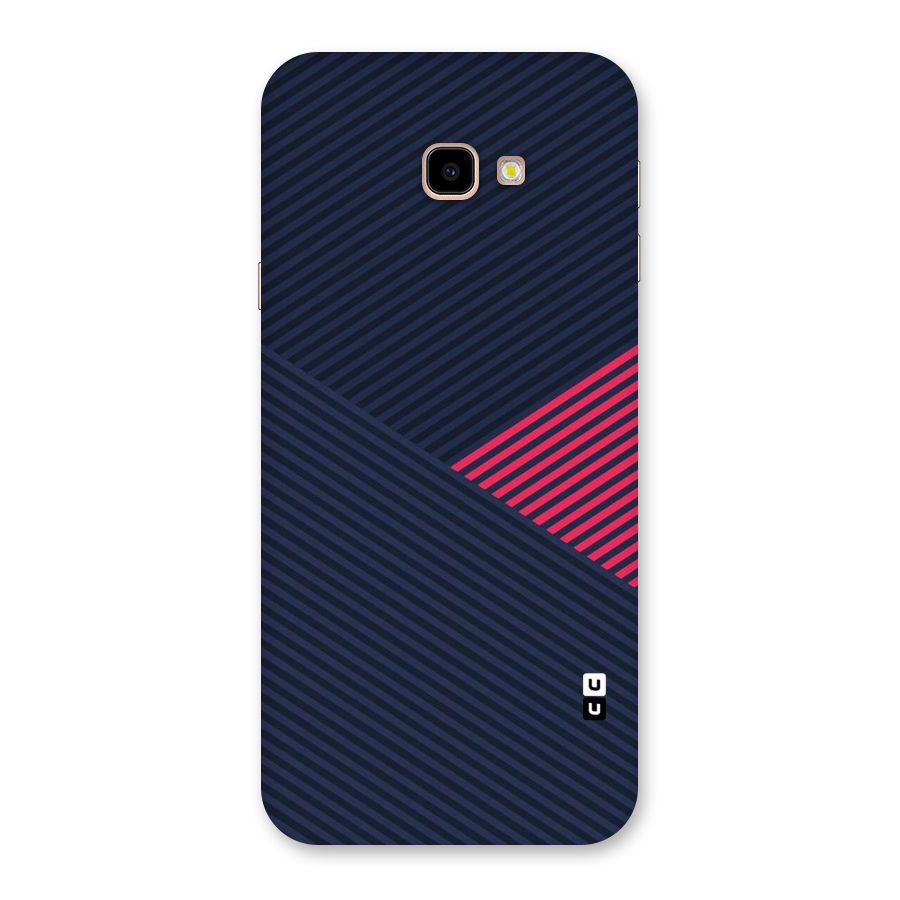 Criscros Stripes Back Case for Galaxy J4 Plus