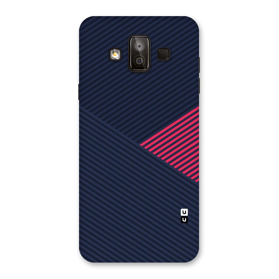 Criscros Stripes Back Case for Galaxy J7 Duo