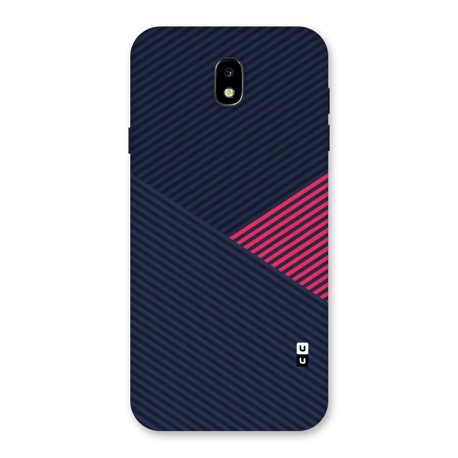 Criscros Stripes Back Case for Galaxy J7 Pro