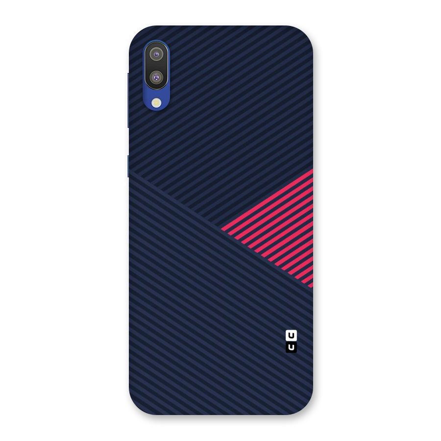 Criscros Stripes Back Case for Galaxy M10