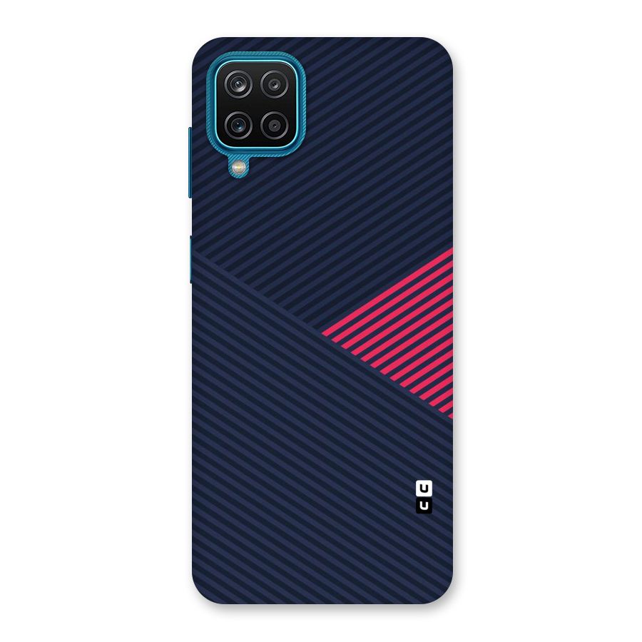 Criscros Stripes Back Case for Galaxy M12