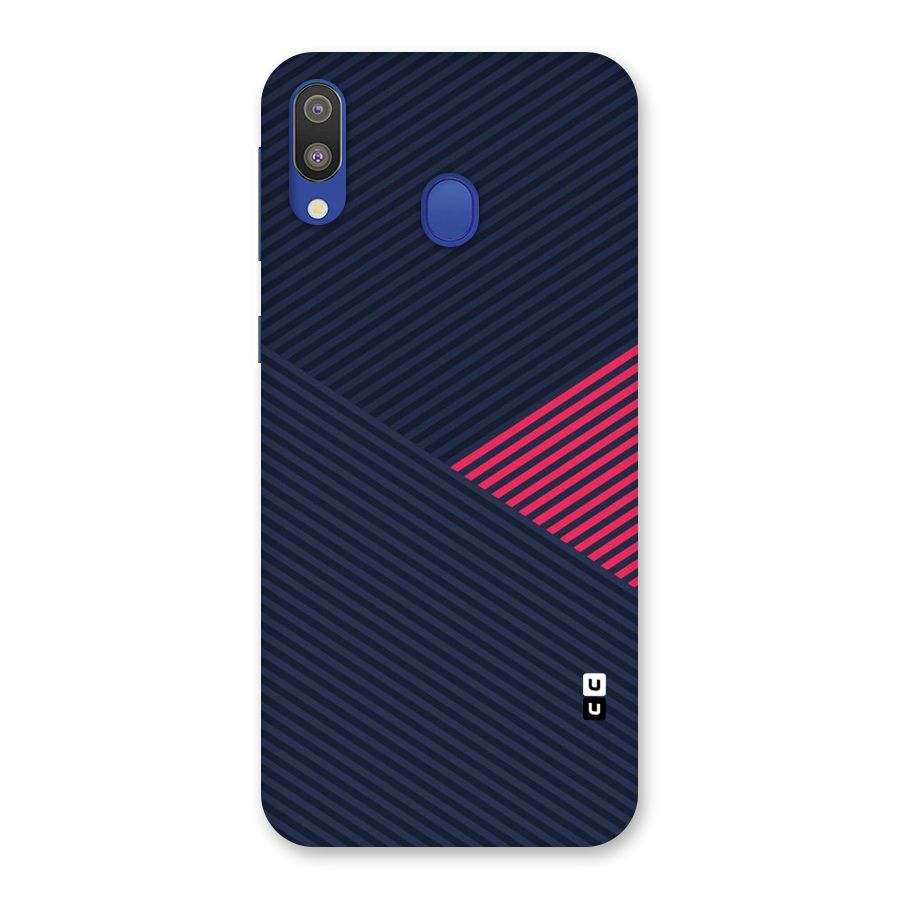 Criscros Stripes Back Case for Galaxy M20