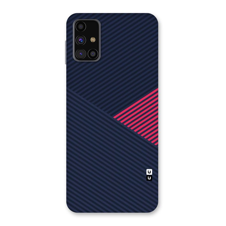 Criscros Stripes Back Case for Galaxy M31s
