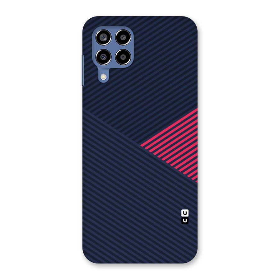 Criscros Stripes Back Case for Galaxy M53 5G