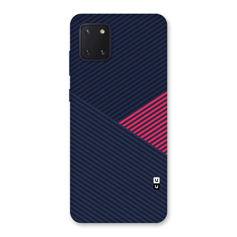 Criscros Stripes Back Case for Galaxy Note 10 Lite