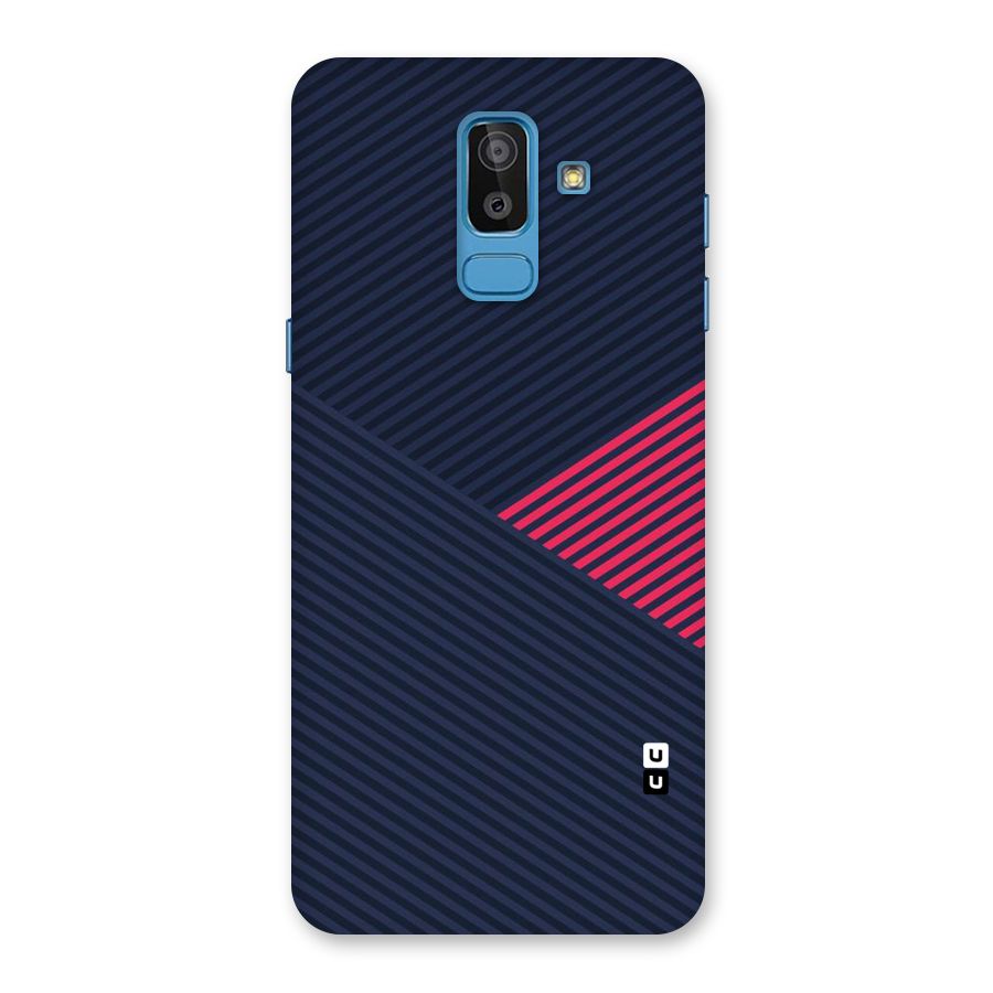 Criscros Stripes Back Case for Galaxy On8 (2018)