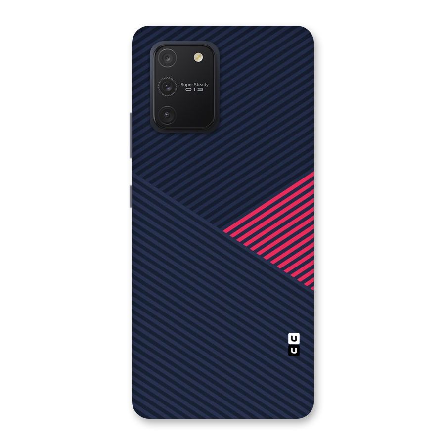 Criscros Stripes Back Case for Galaxy S10 Lite