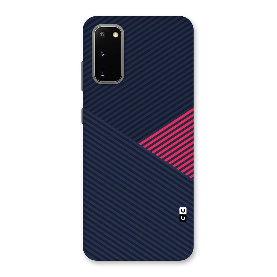Criscros Stripes Back Case for Galaxy S20