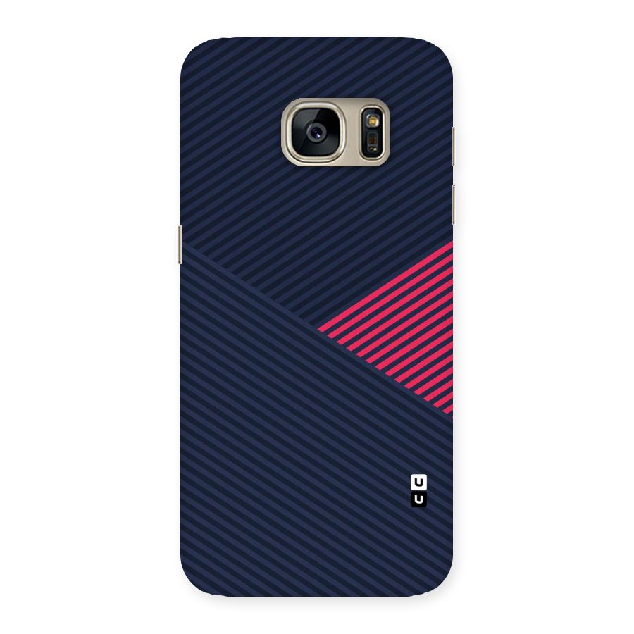 Criscros Stripes Back Case for Galaxy S7
