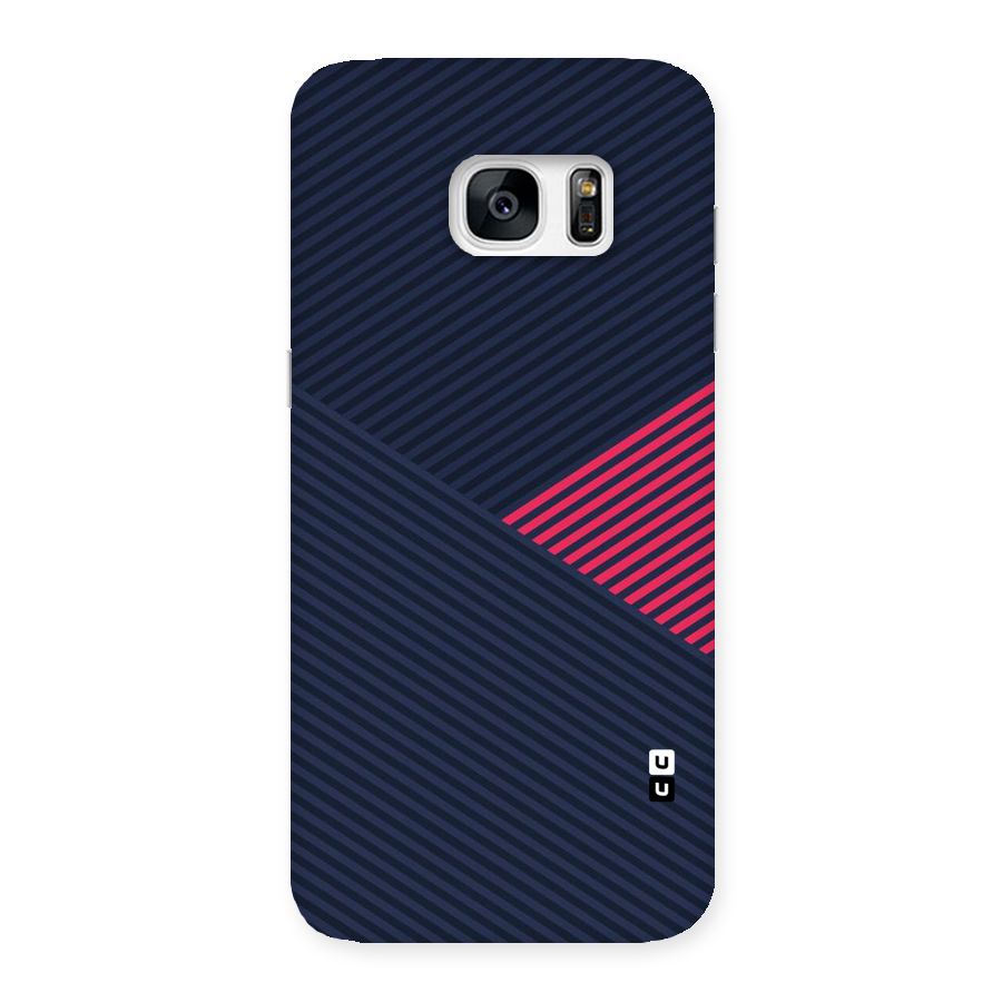 Criscros Stripes Back Case for Galaxy S7 Edge
