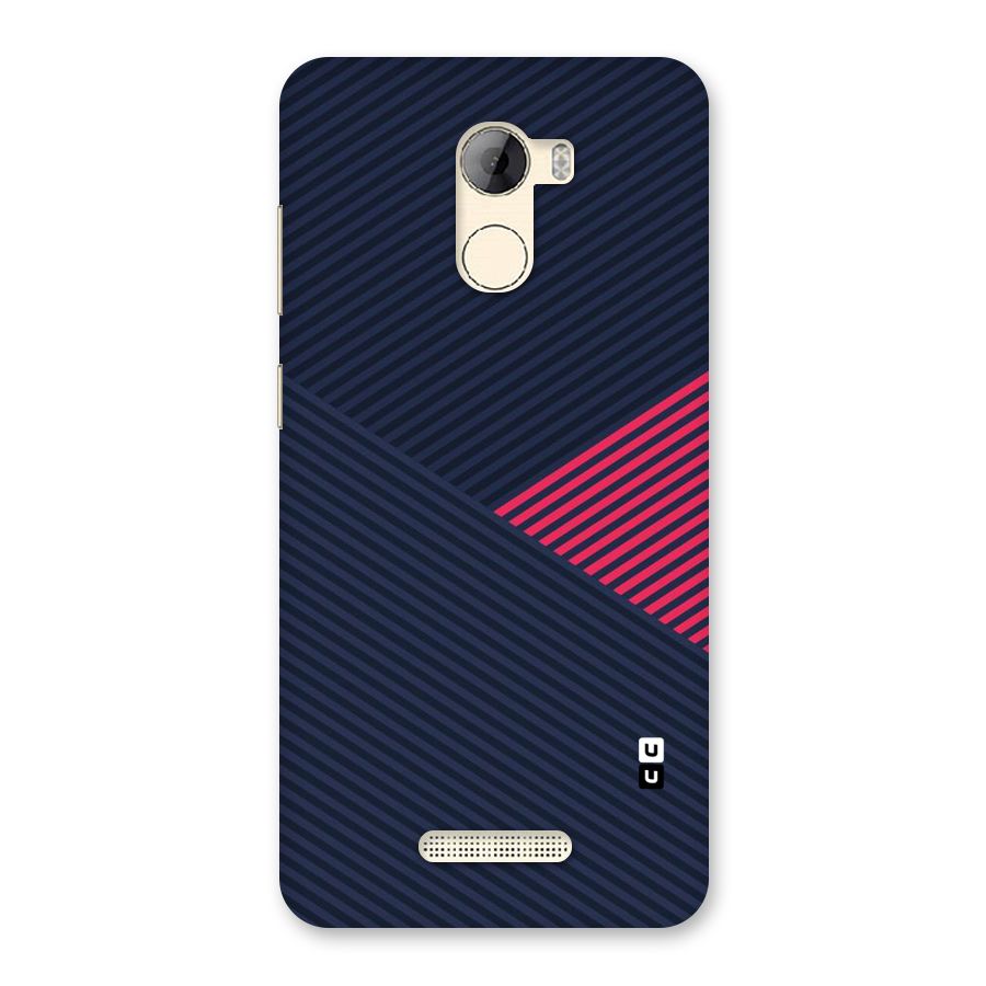 Criscros Stripes Back Case for Gionee A1 LIte