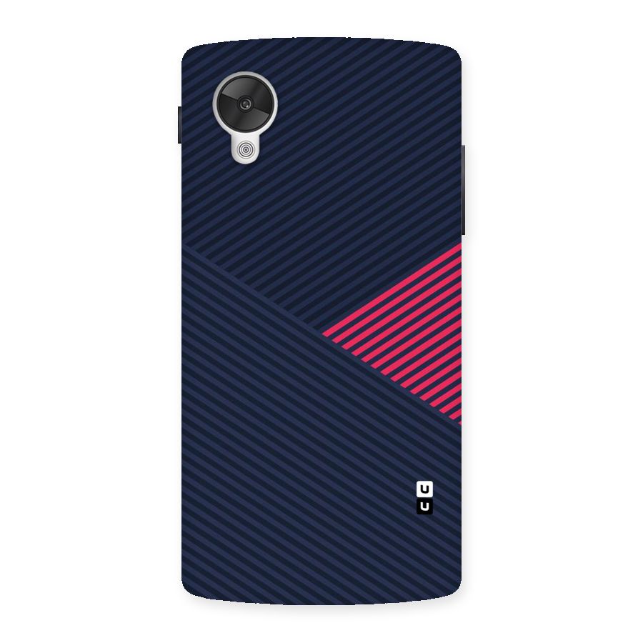 Criscros Stripes Back Case for Google Nexsus 5