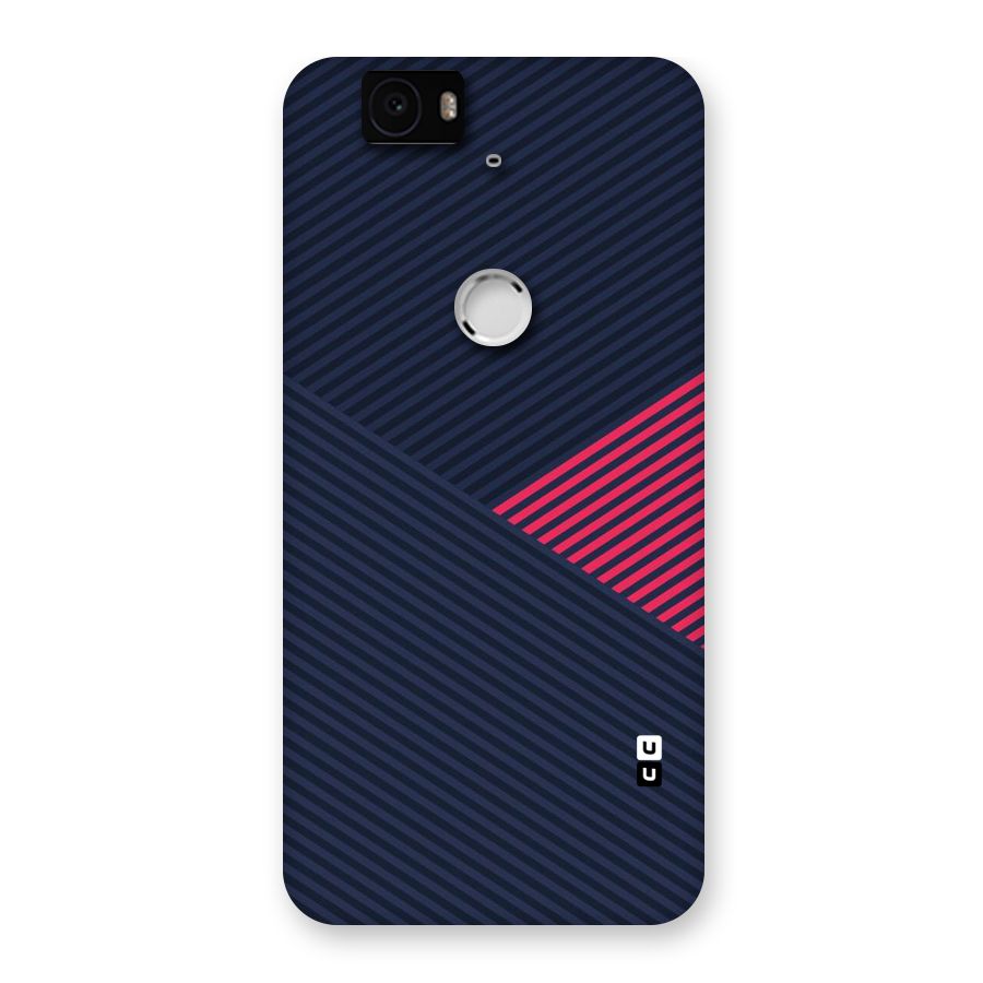Criscros Stripes Back Case for Google Nexus-6P