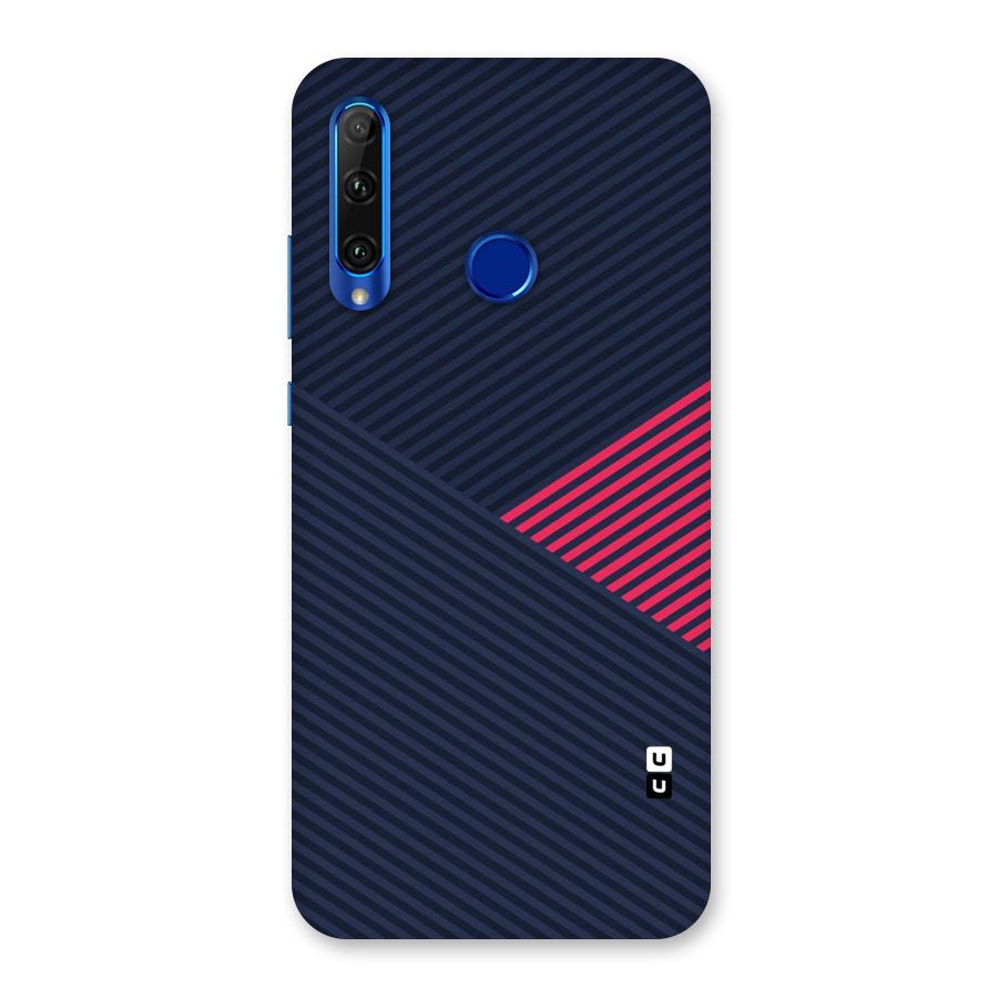 Criscros Stripes Back Case for Honor 20i