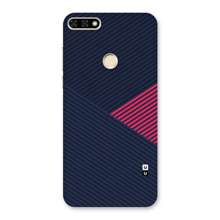 Criscros Stripes Back Case for Honor 7A
