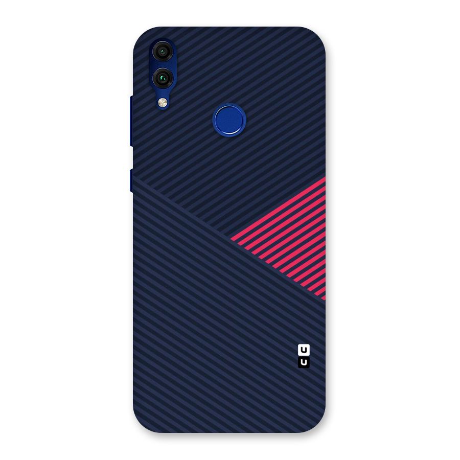 Criscros Stripes Back Case for Honor 8C