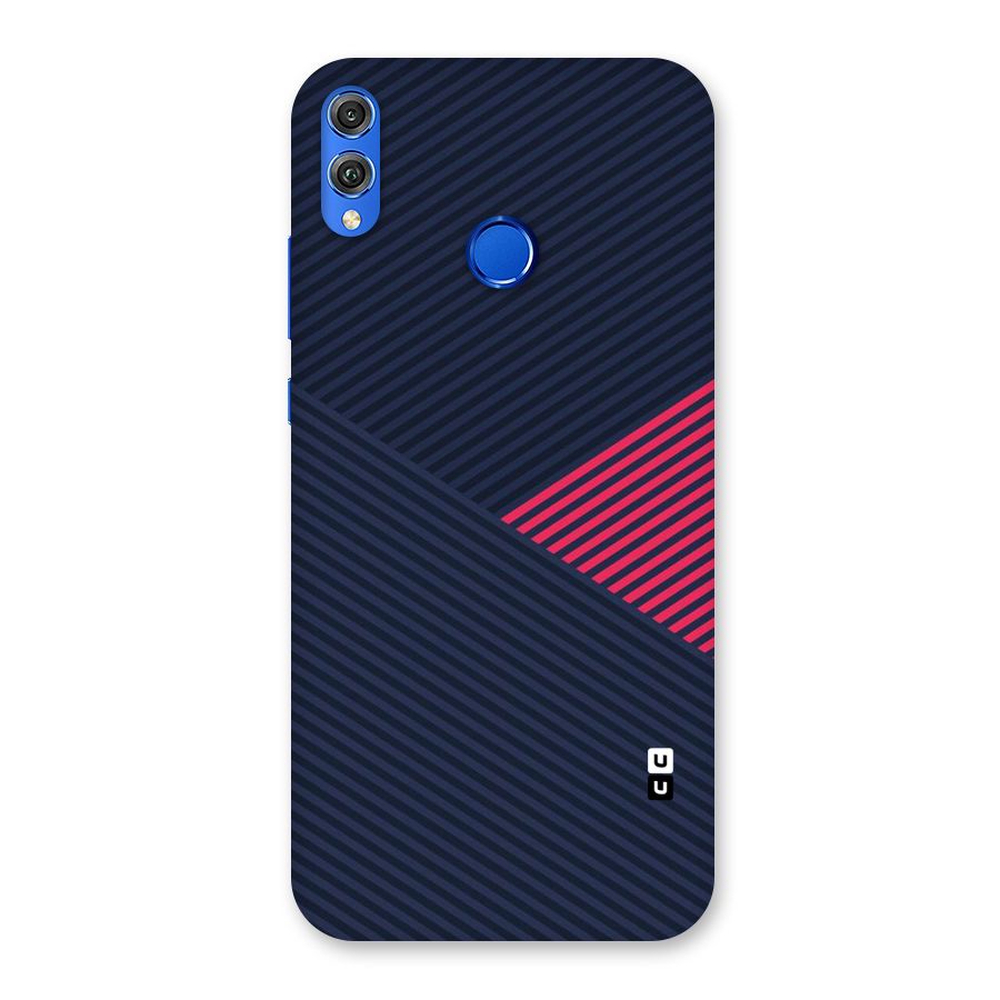 Criscros Stripes Back Case for Honor 8X