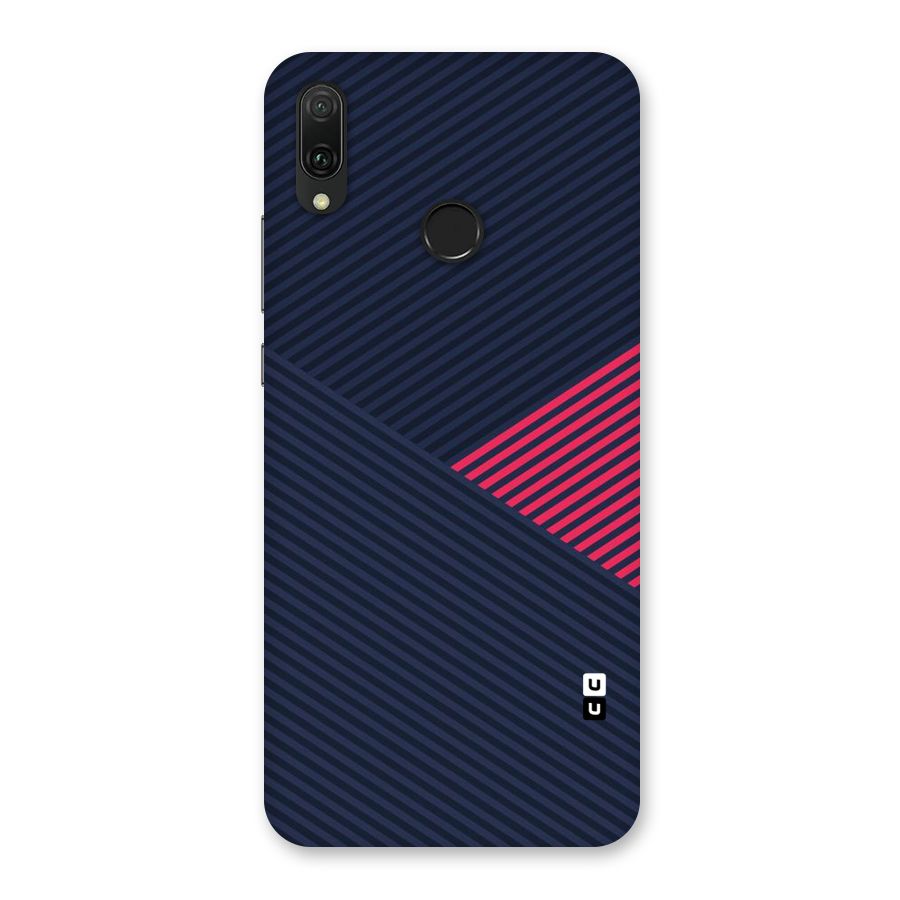 Criscros Stripes Back Case for Huawei Y9 (2019)