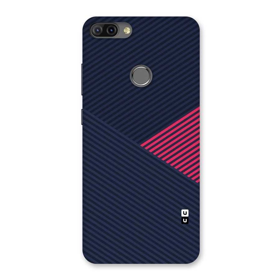Criscros Stripes Back Case for Infinix Hot 6 Pro