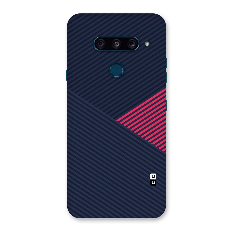 Criscros Stripes Back Case for LG  V40 ThinQ