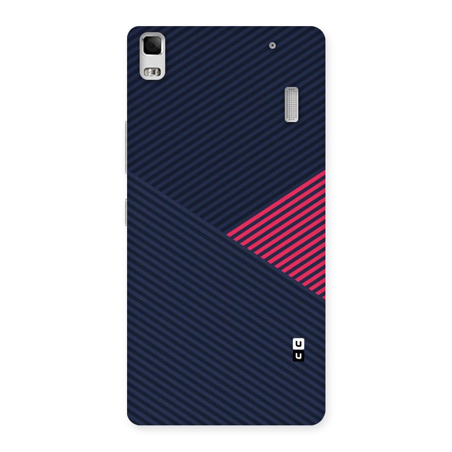 Criscros Stripes Back Case for Lenovo K3 Note