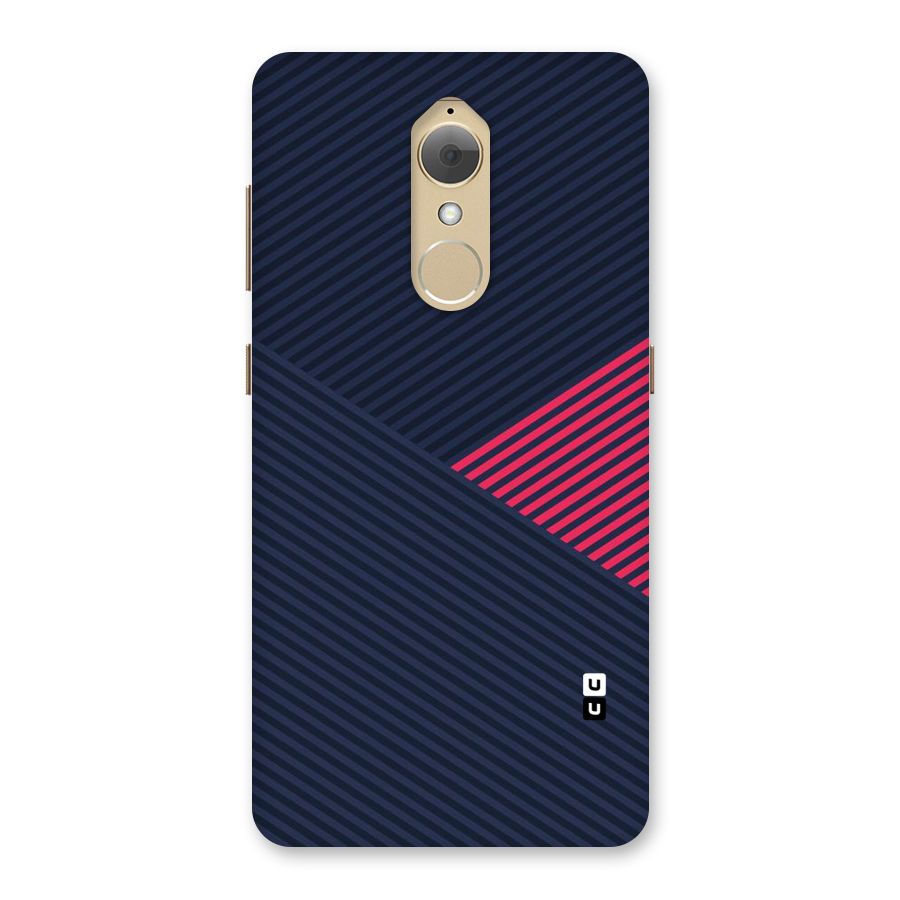 Criscros Stripes Back Case for Lenovo K8