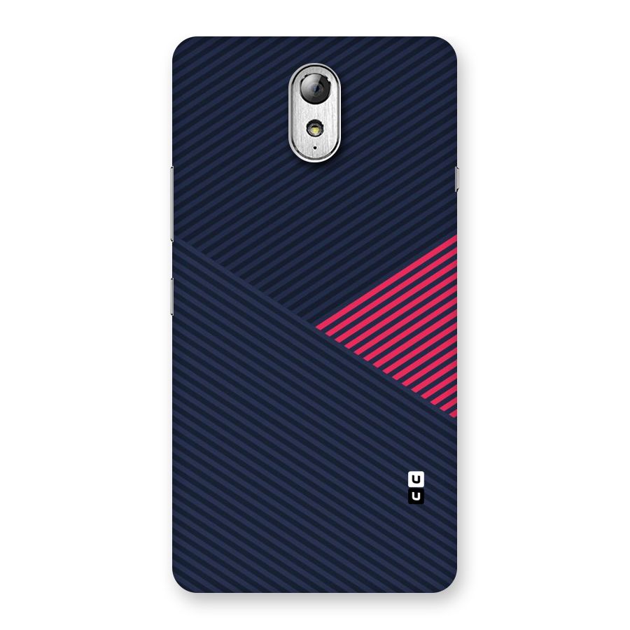 Criscros Stripes Back Case for Lenovo Vibe P1M