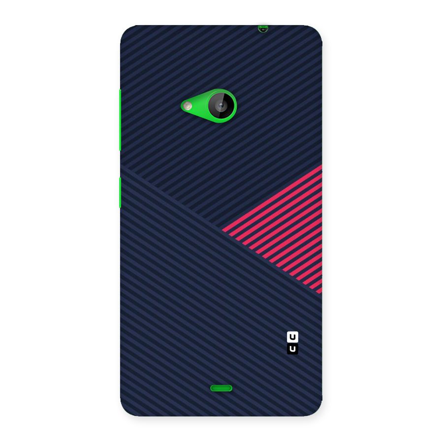 Criscros Stripes Back Case for Lumia 535